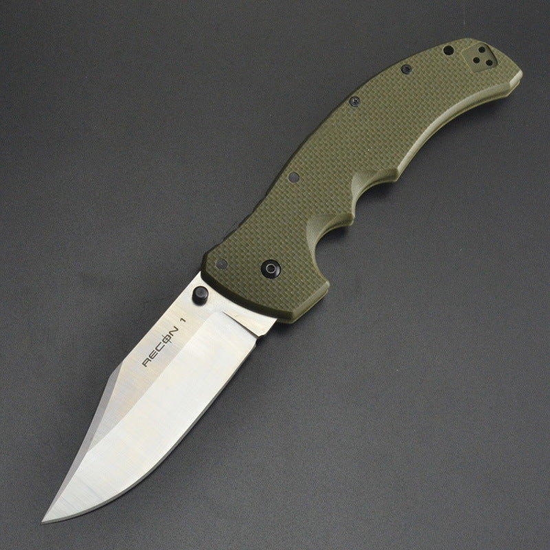 Folding Knife Stainless Steel Outdoor Survival Camping Mountaineering