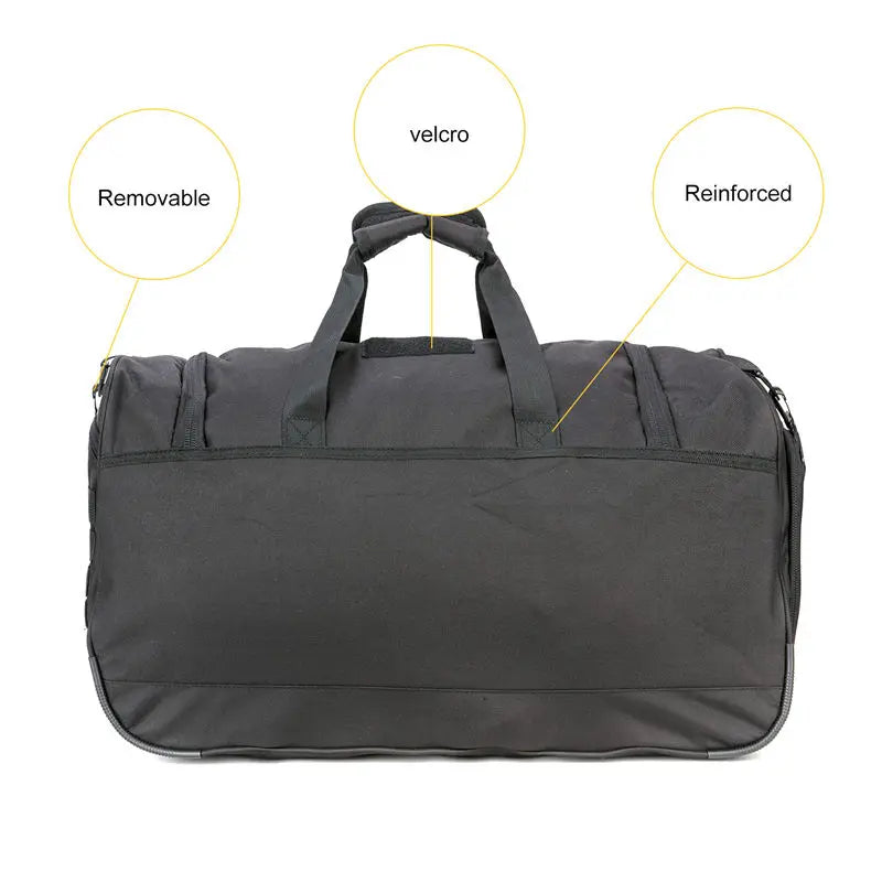 Tactical Crossbody Duffel Bag Travel Gym Bag Men's and Women's Tactical Gym Bag