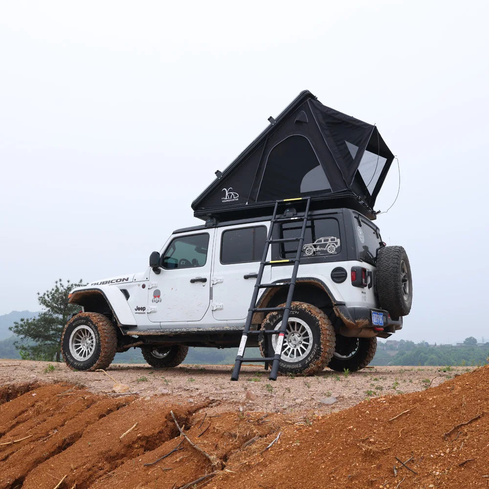 210x130x150cm Aluminum Hard Shell Suv Pop up New Style Triangle Car Roof Top Tent
