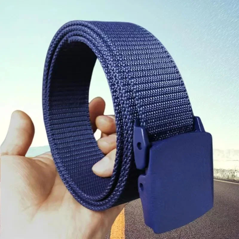 Men's Military Automatic Buckle Nylon Belt Outdoor Hunting Multifunctional Tactical Canvas High Quality Military Belt Dropship