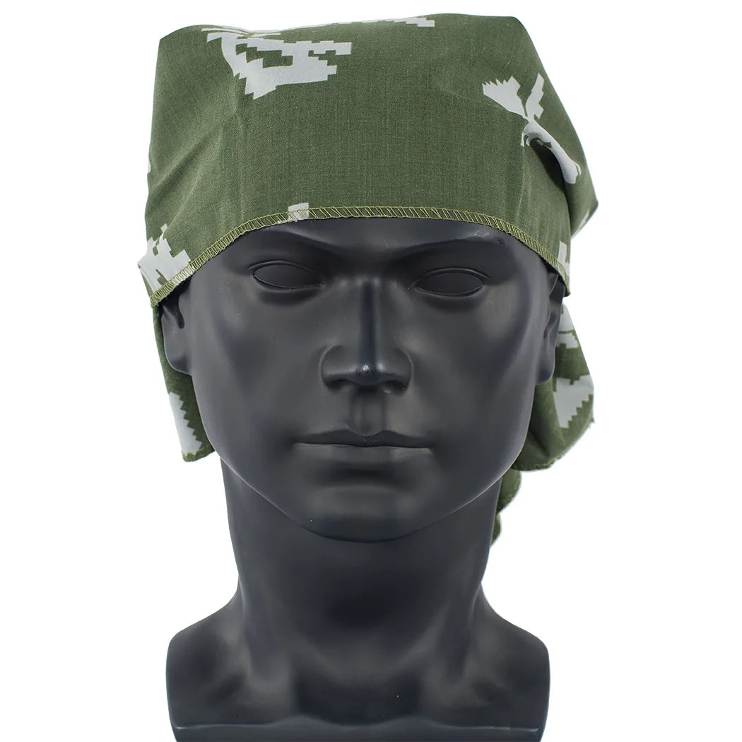 Mege Tactical Headscarf Camouflage Scarf AT-FG Kerchief Headcover Outdoor CS go Autumn Cap