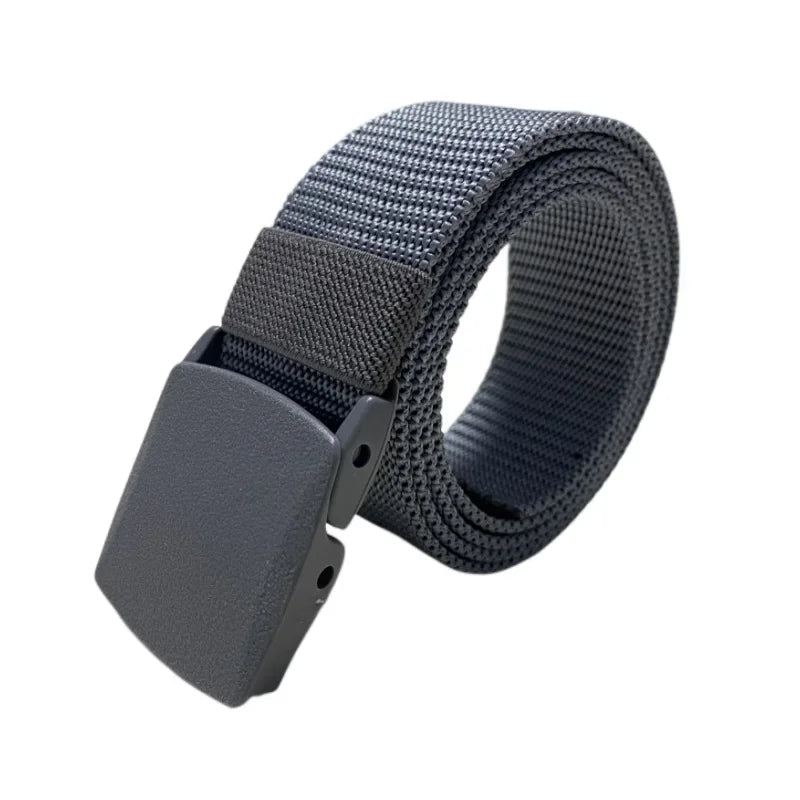 Men's Military Automatic Buckle Nylon Belt Outdoor Hunting Multifunctional Tactical Canvas High Quality Military Belt Dropship