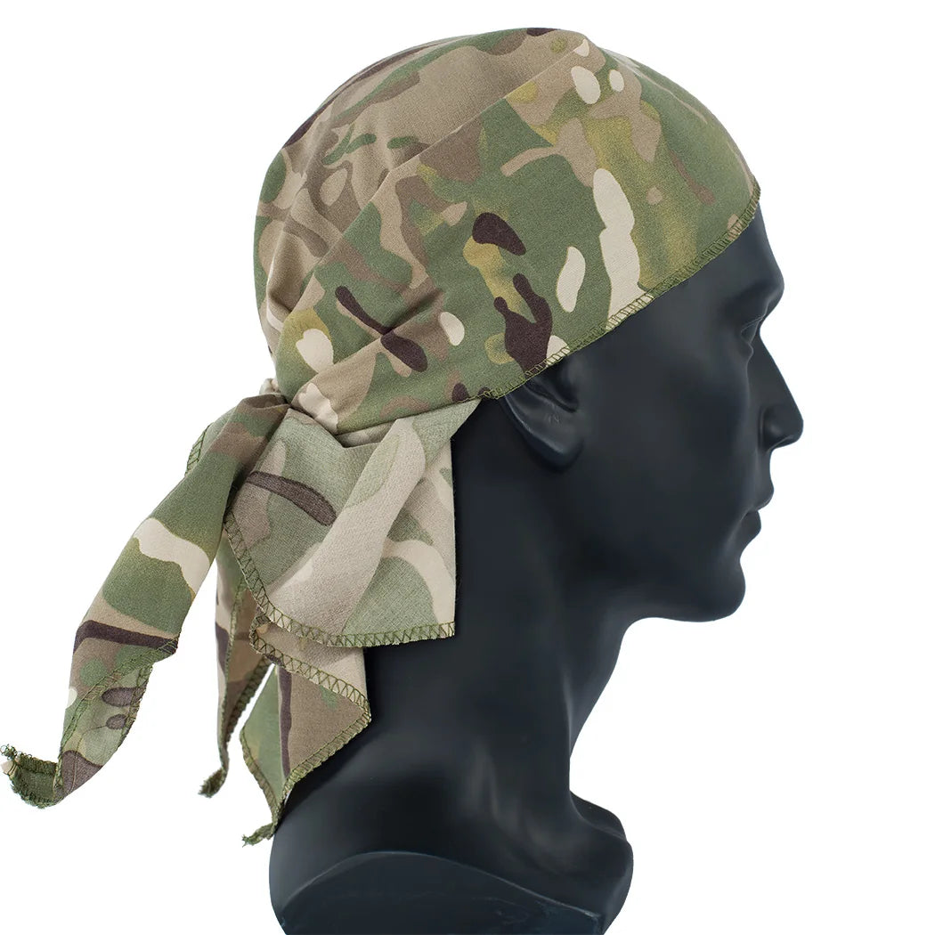 Mege Tactical Headscarf Camouflage Scarf AT-FG Kerchief Headcover Outdoor CS go Autumn Cap