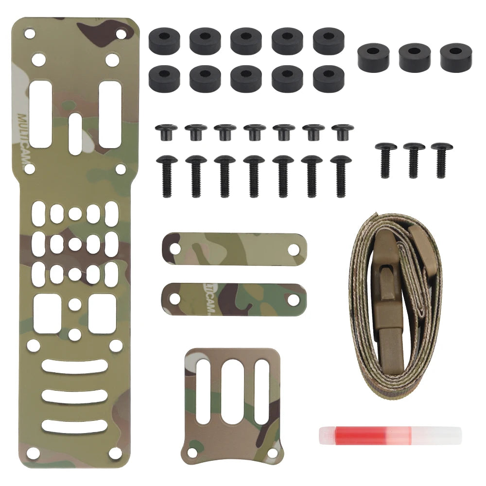 Drop Leg Holster Adapter Duty Belt Accessories Adjustable Modular Holster Adapter Thigh Strap Compatible Safariland QLS Kit