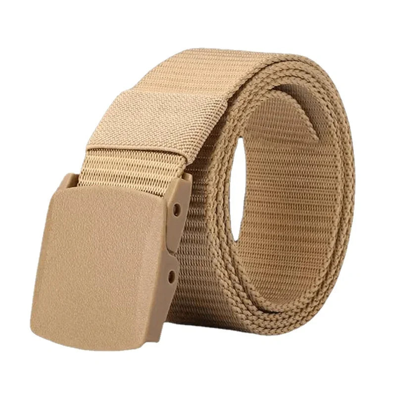 Men's Military Automatic Buckle Nylon Belt Outdoor Hunting Multifunctional Tactical Canvas High Quality Military Belt Dropship