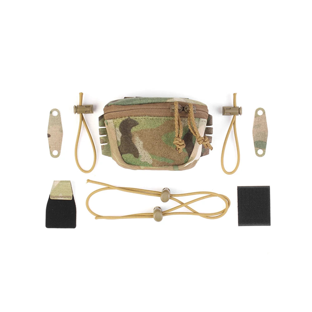 Helmet Mounted Battery Pouch SC Style NVG Battery Pack Rear Counterweight Pouch for FAST MK1 PJ Airsoft Helmet Accessories