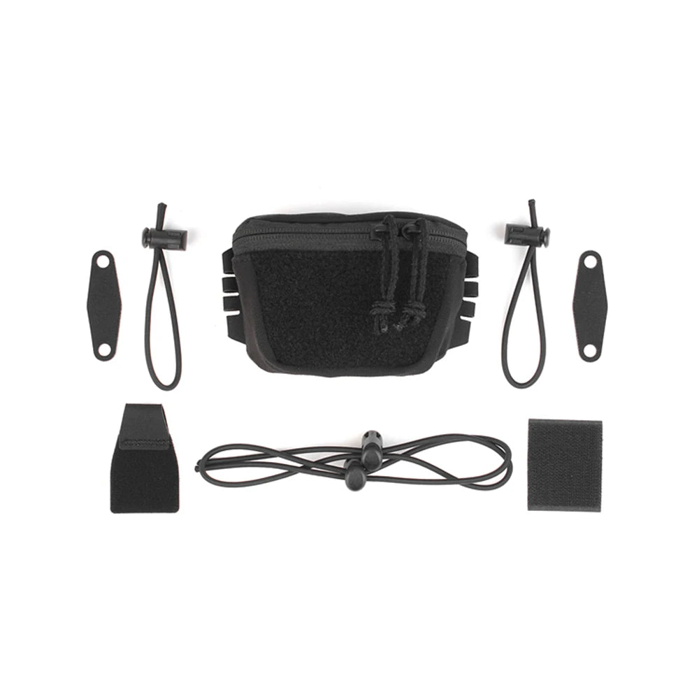 Helmet Mounted Battery Pouch SC Style NVG Battery Pack Rear Counterweight Pouch for FAST MK1 PJ Airsoft Helmet Accessories