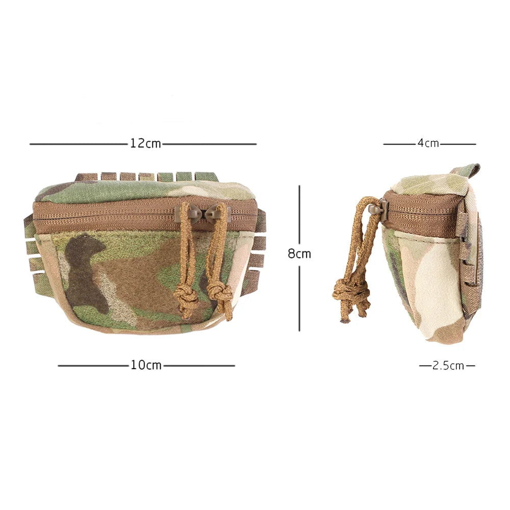 Helmet Mounted Battery Pouch SC Style NVG Battery Pack Rear Counterweight Pouch for FAST MK1 PJ Airsoft Helmet Accessories