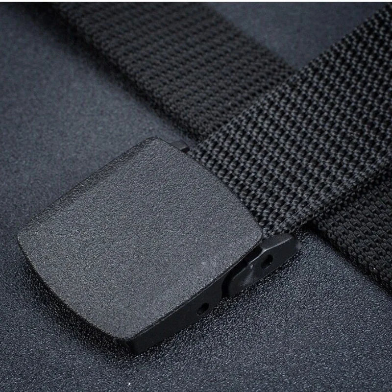 Men's Military Automatic Buckle Nylon Belt Outdoor Hunting Multifunctional Tactical Canvas High Quality Military Belt Dropship