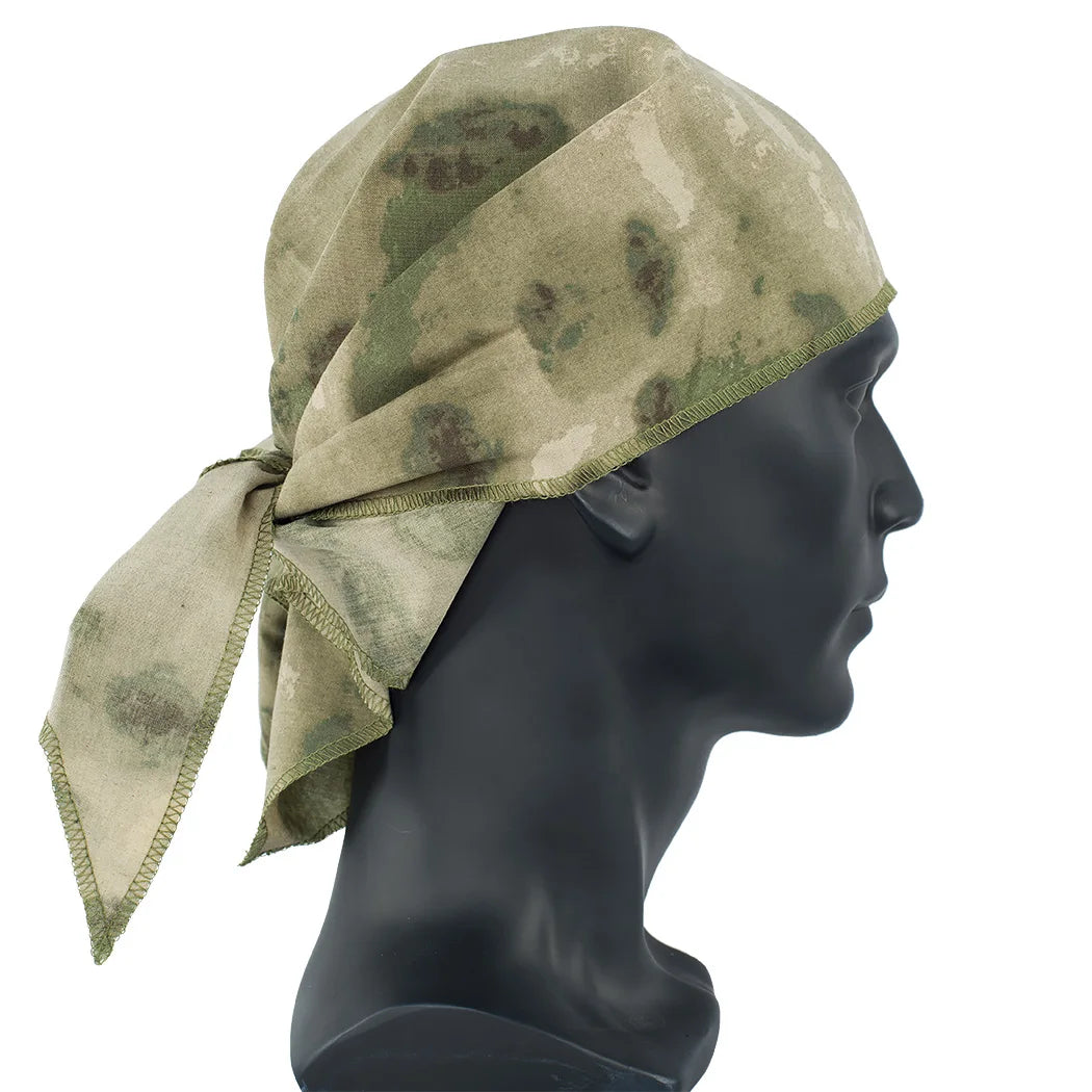 Mege Tactical Headscarf Camouflage Scarf AT-FG Kerchief Headcover Outdoor CS go Autumn Cap
