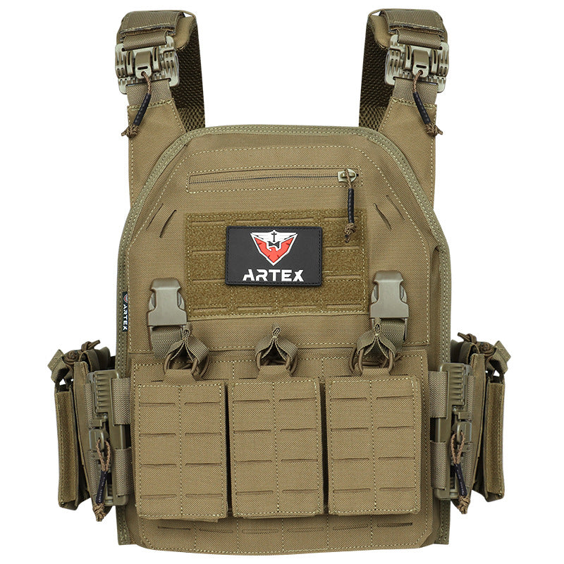 Artex Outdoor Multi-functional Military Fan Laser Quick Release Tactical Vest 6094 Tactical Vest Equipment Protective Jacket