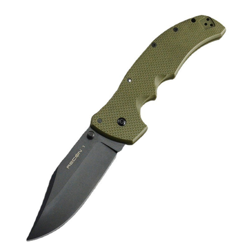 Folding Knife Stainless Steel Outdoor Survival Camping Mountaineering