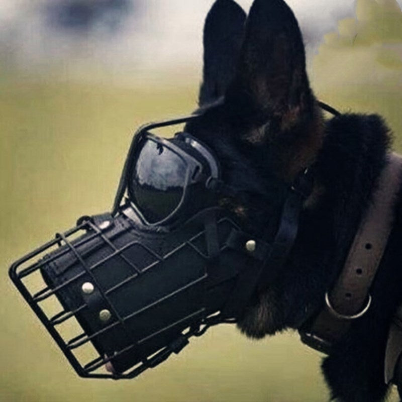 Tactical Mouth Cage Horse Dog Golden Retriever Demu Impact Muzzle