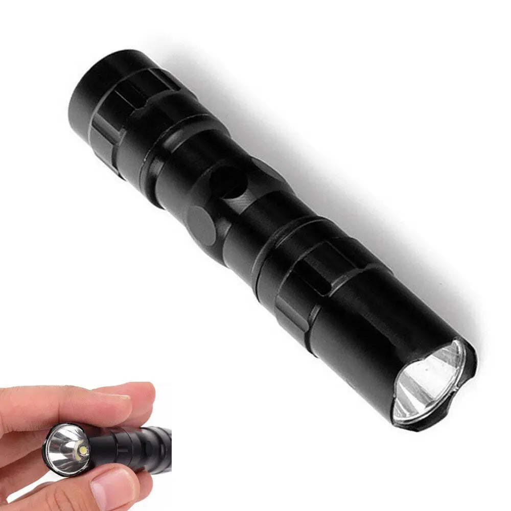 1PCS Portable Waterproof Mini LED Flashlights Aluminium Small Electric Torch High Power Light For Night Fishing - Tactinest.com