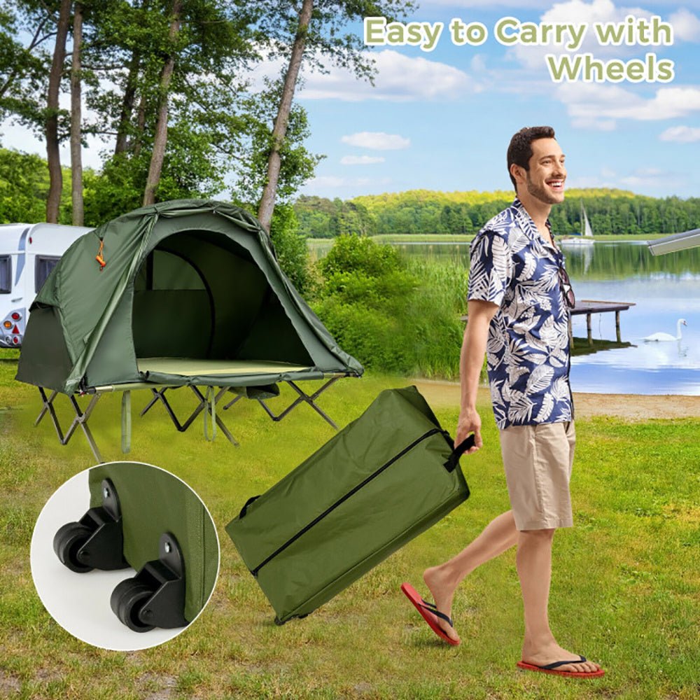 2 - Person Outdoor Camping Tent With External Cover - Tactinest.com