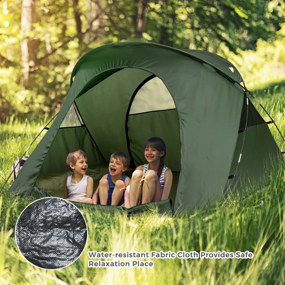 2 - Person Outdoor Camping Tent With External Cover - Tactinest.com