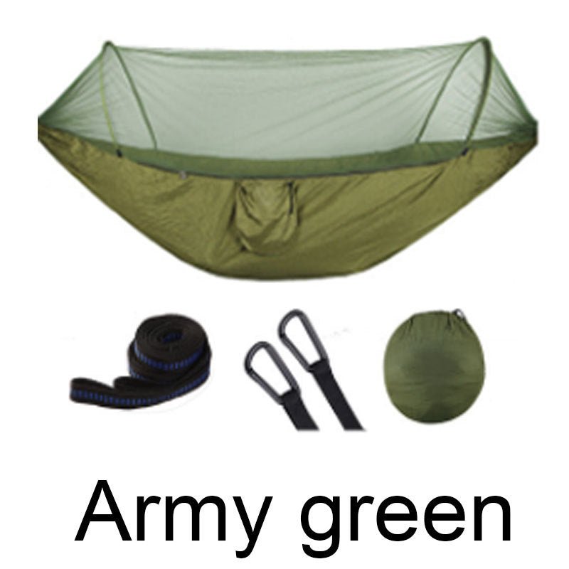 2 Person Portable Outdoor Mosquito Parachute Hammock - Tactinest.com