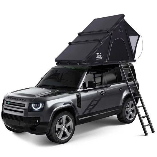 210x130x150cm Aluminum Hard Shell Suv Pop up New Style Triangle Car Roof Top Tent - Tactinest.com