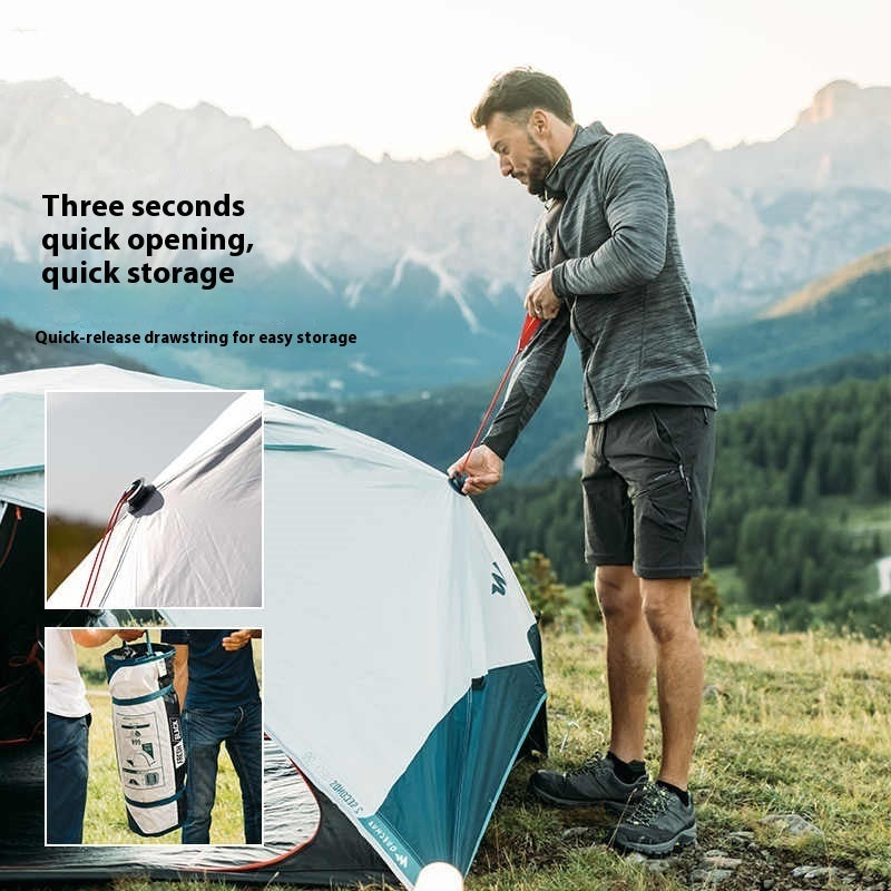 Outdoor Camping Thickened Rain-proof Camping Tent