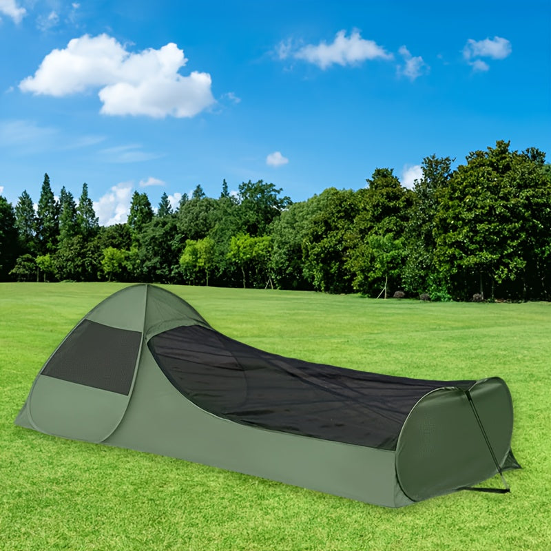 Single - person Mosquito - Proof Camping Tent | Lightweight, Portable, and Space - Saving. Essential for Backpacking Trips and Outdoor Survival