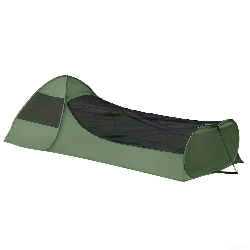 Single - person Mosquito - Proof Camping Tent | Lightweight, Portable, and Space - Saving. Essential for Backpacking Trips and Outdoor Survival