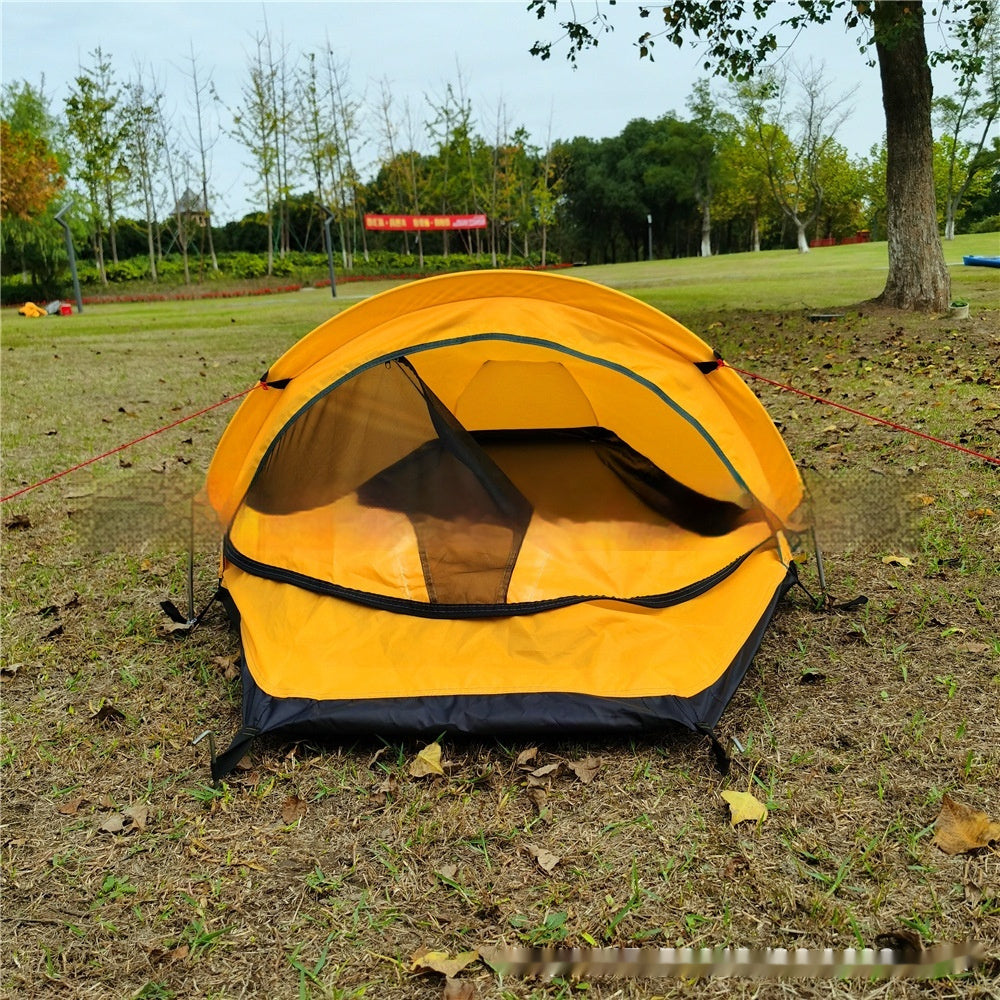 Outdoor Equipment Mountaineering Single 1 Person Wild Camping Small Sleeping Bag Tent