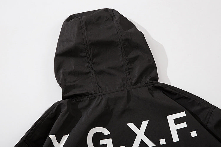 Autumn And Spring Thin Tactical Multi-pocket Work Jacket