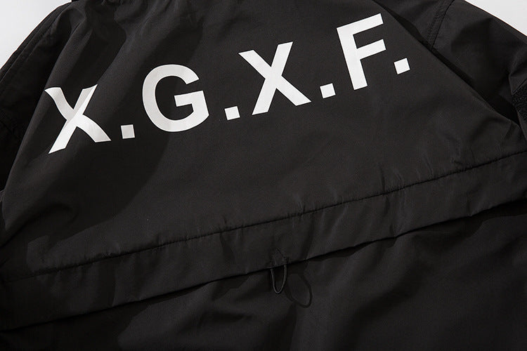 Autumn And Spring Thin Tactical Multi-pocket Work Jacket