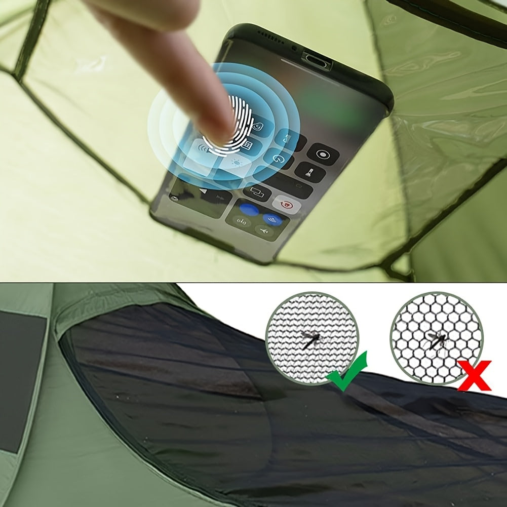 Single - person Mosquito - Proof Camping Tent | Lightweight, Portable, and Space - Saving. Essential for Backpacking Trips and Outdoor Survival