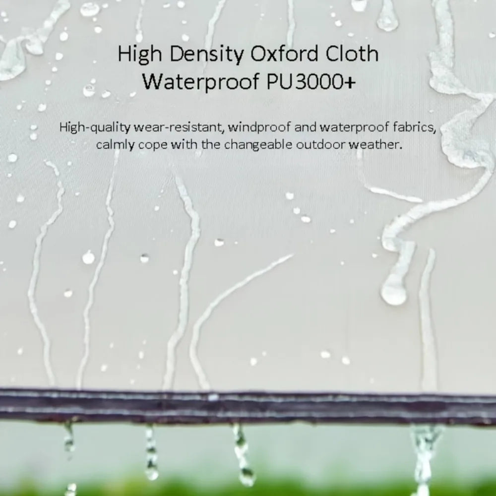 Outdoor Tent USA Stock Ordinary 3*4m RV Shade Portable Camping Sunscreen Rainproof Vinyl Canopy Outdoor Tent