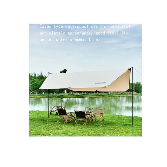 Outdoor Tent USA Stock Ordinary 3*4m RV Shade Portable Camping Sunscreen Rainproof Vinyl Canopy Outdoor Tent