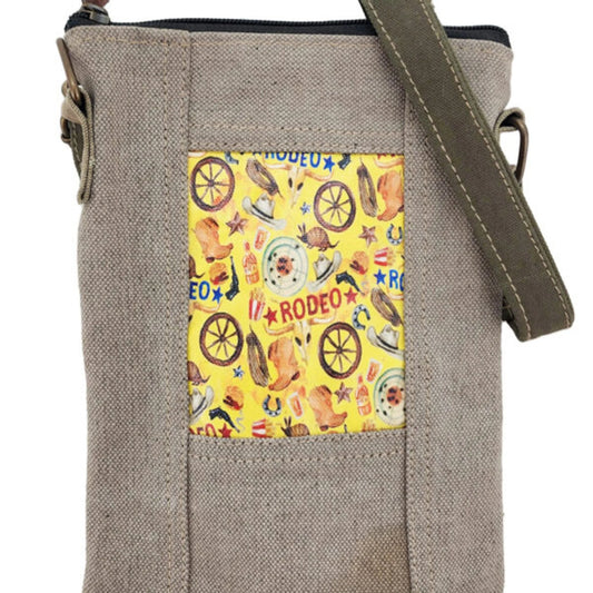TD Rodeo Montage Small Crossbody Recycled Tent Eco-Friendly Arm Bag