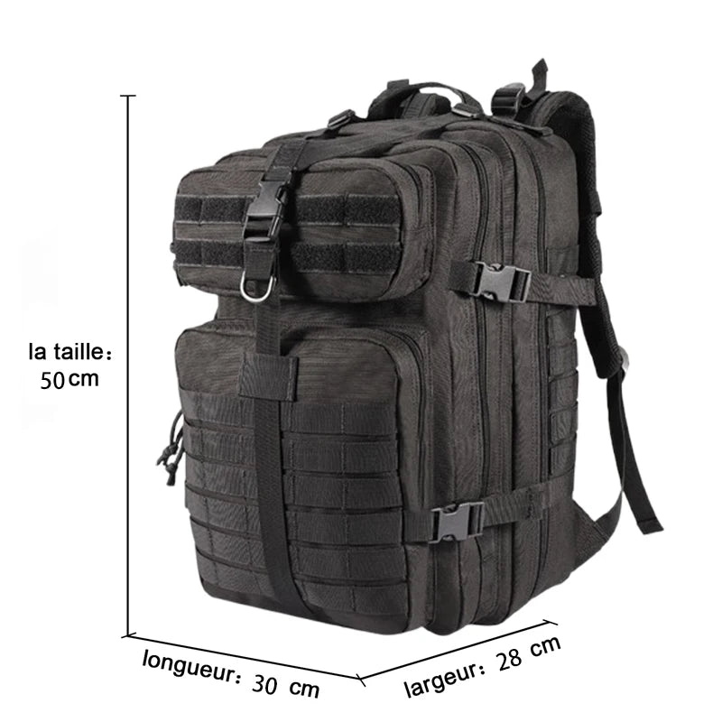 Tactical Heavy Duty 600d  Laptop Molle Backpack Waterproof Tactical  Bag