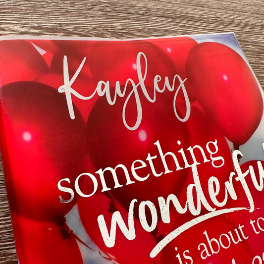 Set Of 2 Personalised Vinyl Name Sticker For Slimming Club Book Weight Loss Labels