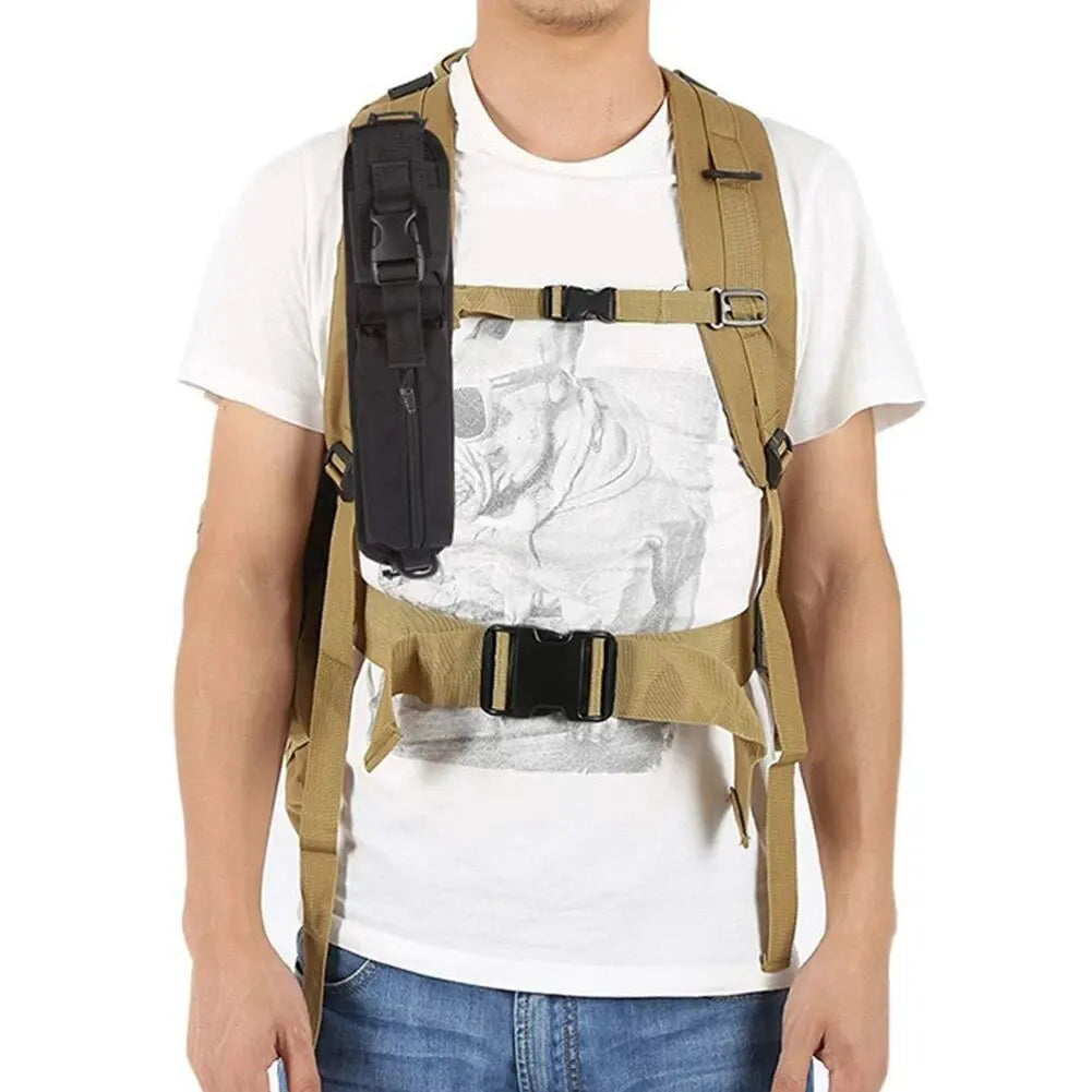 Tactical Molle Shoulder Pouch – EDC Utility Bag for Backpack, Camping & Survival