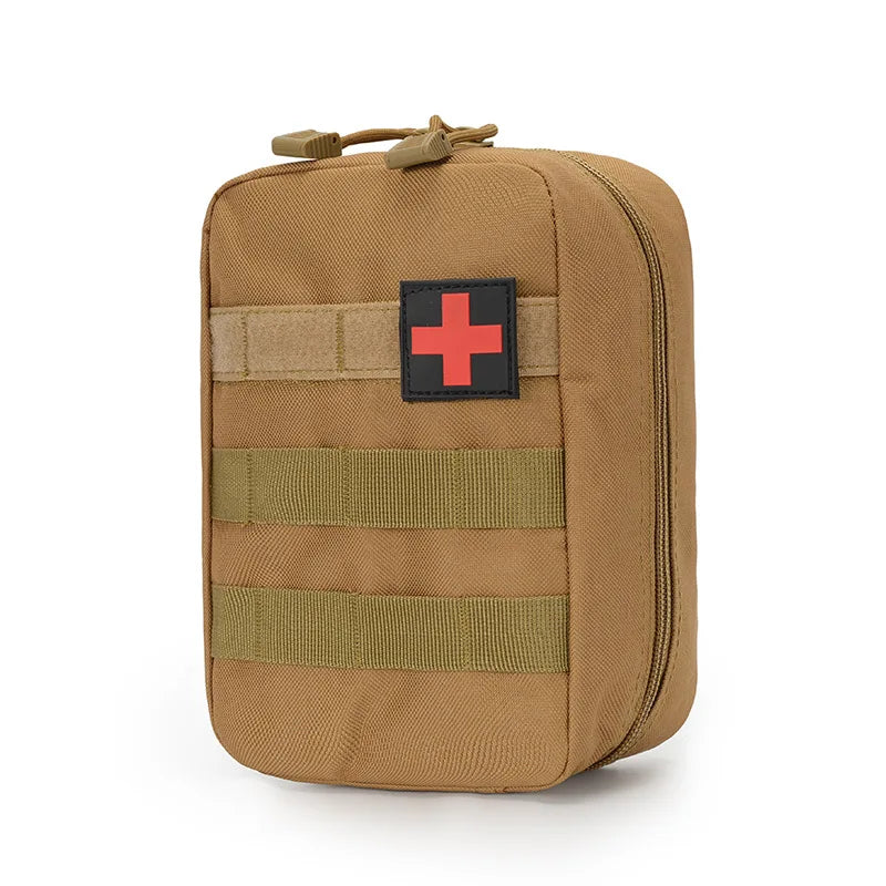 Tactical Medical Bag Camping Survival First Aid Kit Waist Pack Emergency Outdoor Travel Molle Pouch Camping Equipment