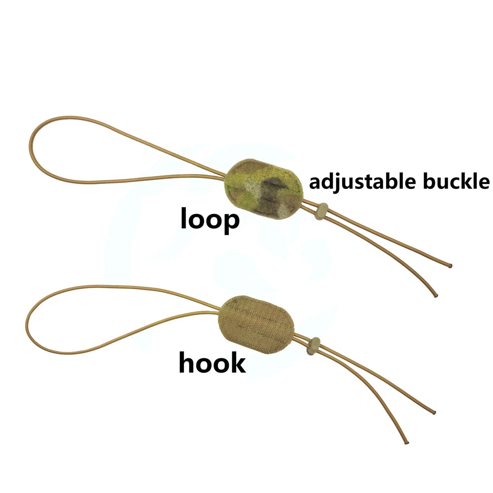 Tactical NVG Lanyard Night Vision Elastic Retention Device Hook And Loop Tourniquet Halter Hunting Helmet Accessories