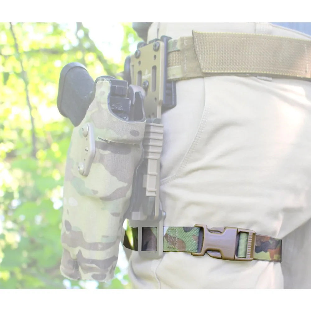 Tactical Thigh Leg Strap For Holster MHA Leg Strap Nylon Quick Release Buckle Outdoor Camping Hunting Accessories