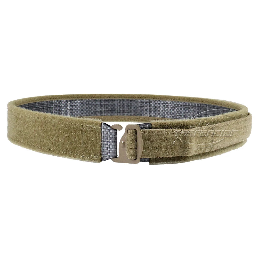 Tactical Inner Belt G Hook Inner Duty Belt Quick Release Metal Buckle EDC Mens Battle Belt Waist Paintball Hunting Accessories