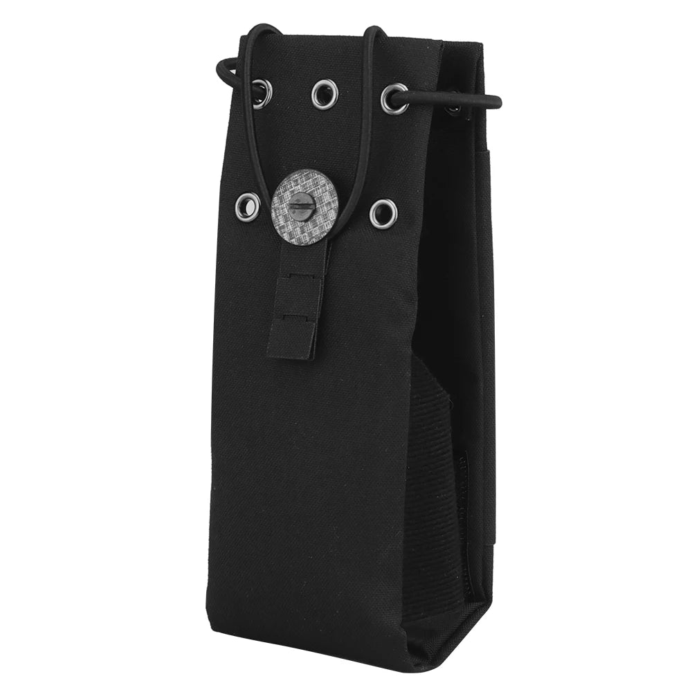 Tactical Molle Radio Walkie Talkie Pouch Waist Bag For MPU5 PRC163 152 148 Interphone Holster Outdoor Hunting Vest Accessories