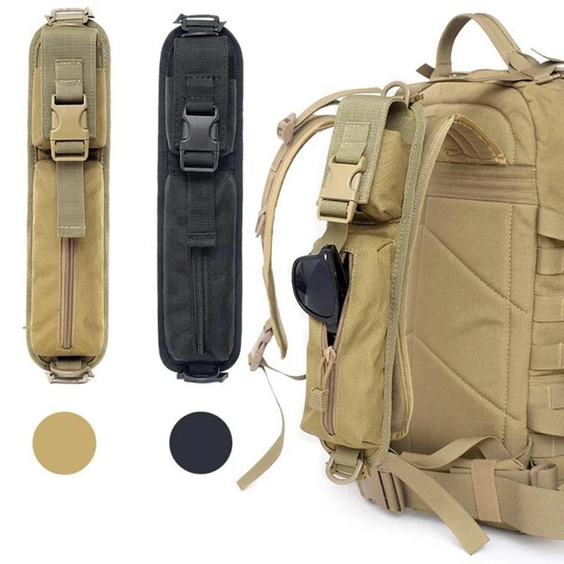 Tactical Molle Shoulder Pouch – EDC Utility Bag for Backpack, Camping & Survival