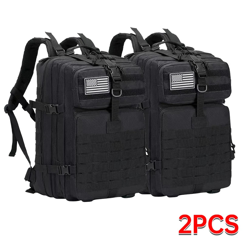 Outdoor Backpack, Hiking Backpack, Outdoor Adventure 3P Tactical Bag, Multi-functional Travel Waterproof Bag, Hunting Backpack