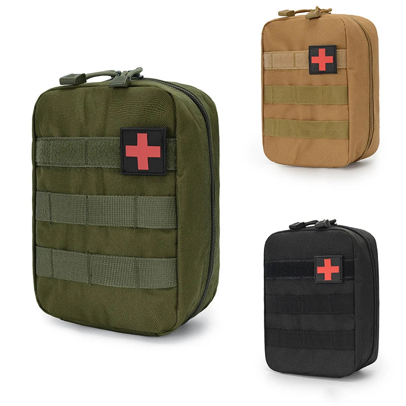 Tactical Medical Bag Camping Survival First Aid Kit Waist Pack Emergency Outdoor Travel Molle Pouch Camping Equipment
