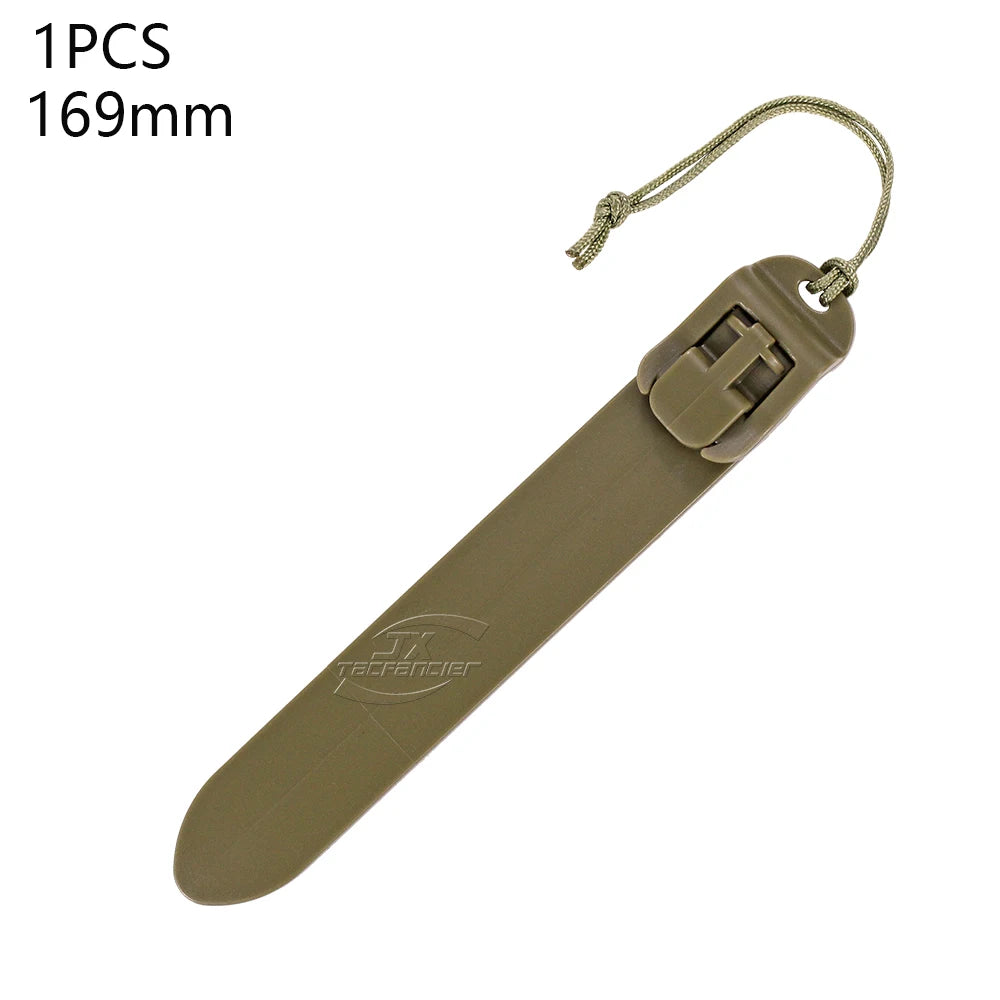 Tactical Molle Stick Quick Release PALS Webbing Fasten Clip Strap Acetal Polymer 5.75inch Hunting Accessories