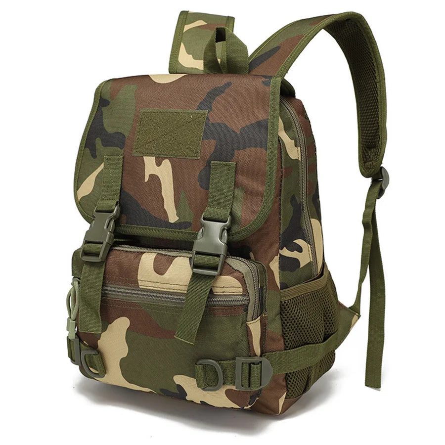 School military training backpack, military enthusiast outdoor camping training backpack, CS real equipment camouflage backpack