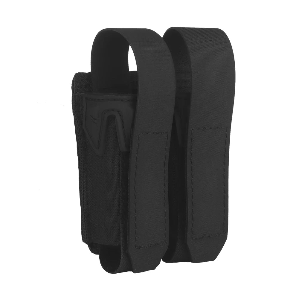 9MM Double Mag Pouch Agilit Style Pincers Pistol Magazine Pouch MOLLE Quick Release Airsoft Hunting Vest Tactical Belt Gear