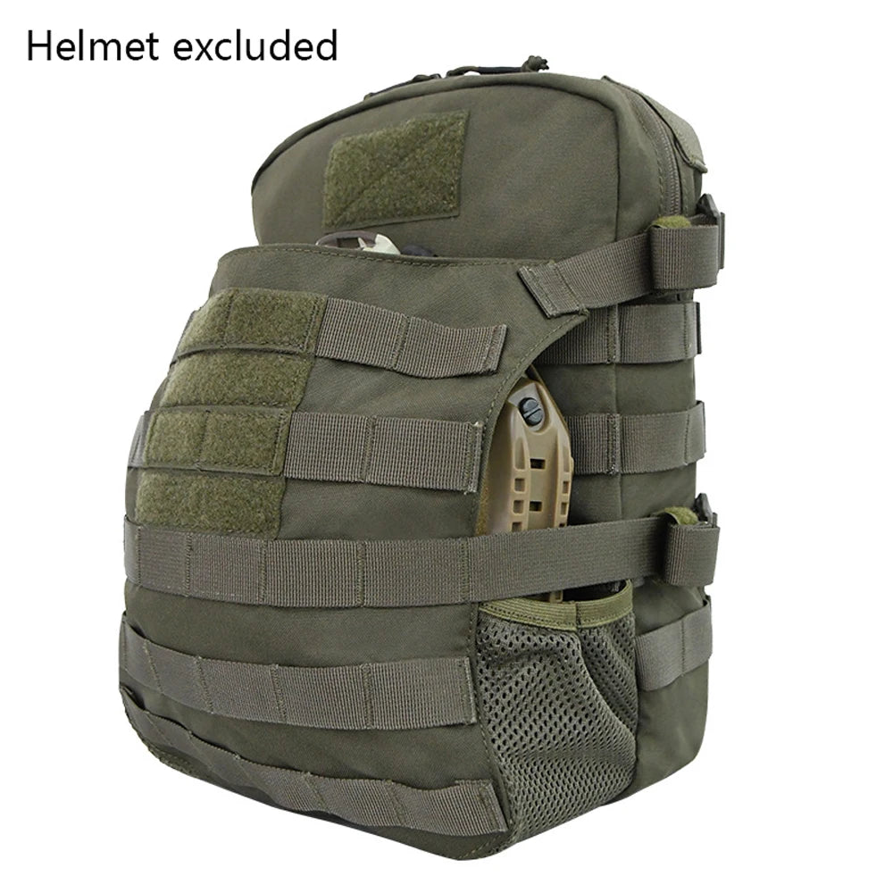 Tactical Modular Hydration Pack MOLLE Water Bladder Pack Foldable Helmet Cover Cycling Paintball Airsoft Hunting Accessories