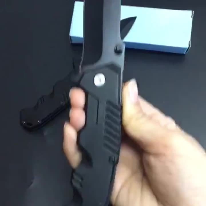 [Cool|EDC] 1/2pcs EDC Pocket Knife with Clip | Men's Pocket Knife And Sharpening Stone, Glass Breaking Knife for Emergency, Cool Pocket Knife with Serrated Edge for Outdoor Survival Tactical Camping Hunting, Gift for Dad, Bla - Tactinest.com