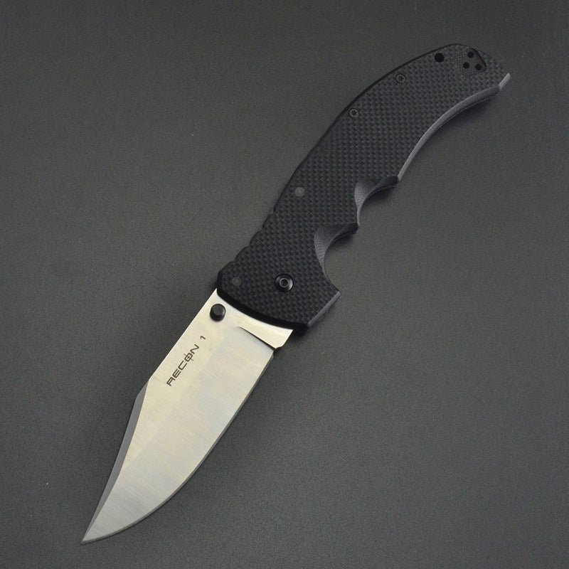 Folding Knife Stainless Steel Outdoor Survival Camping Mountaineering - Tactinest.com