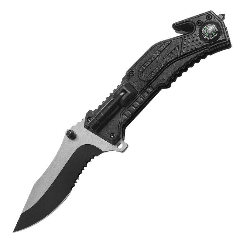Folding Knife Wilderness Survival Emergency Survival Knife - Tactinest.com